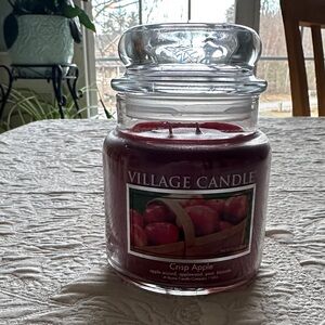 Village Candle Crisp Apple Jar Candle